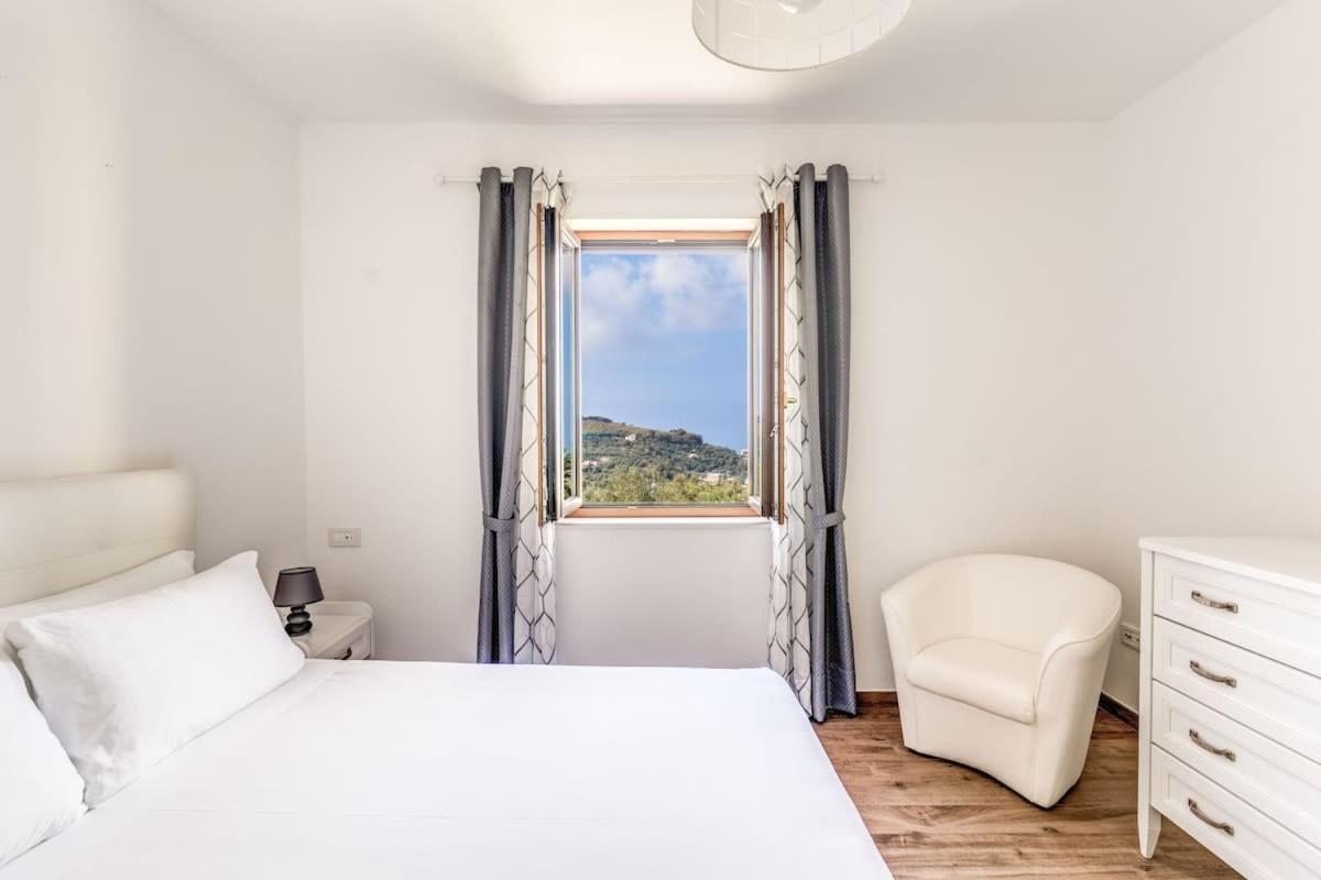 Villa Mimosa Rustic Elegance Views & Pool Massa Lubrense Exterior photo