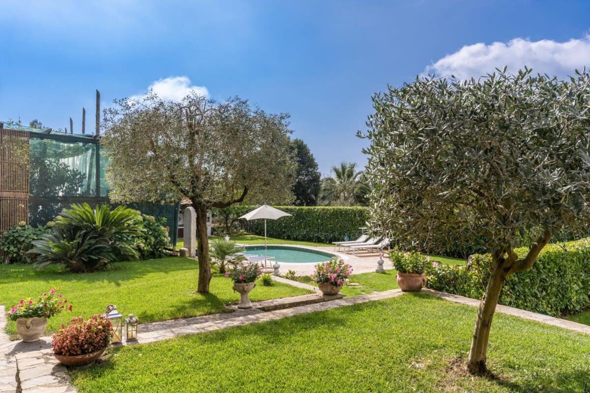 Villa Mimosa Rustic Elegance Views & Pool Massa Lubrense Exterior photo