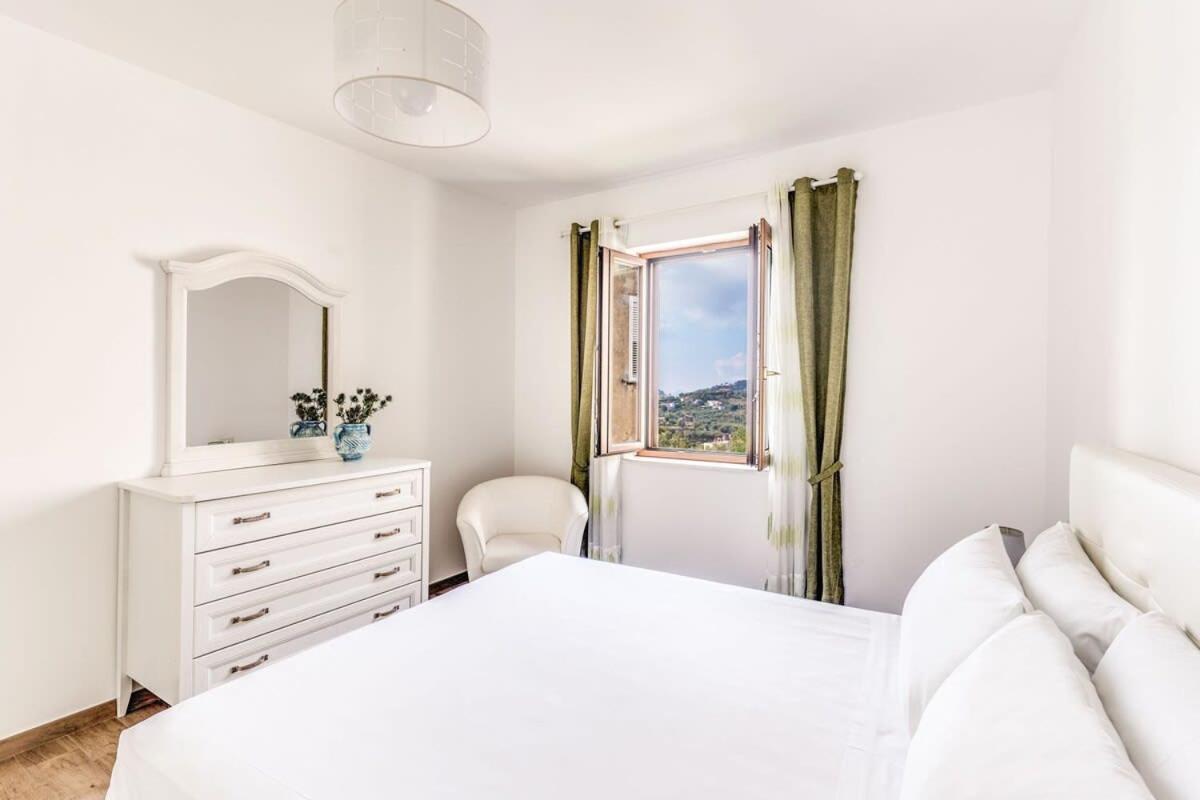 Villa Mimosa Rustic Elegance Views & Pool Massa Lubrense Exterior photo